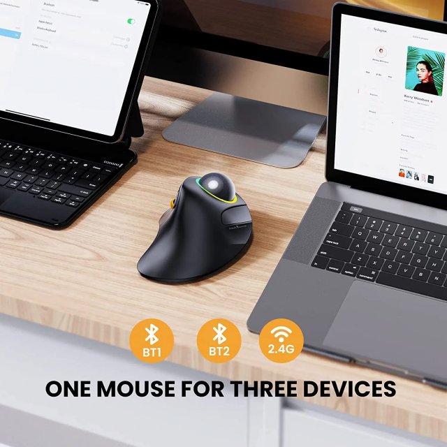 Wireless Rechargeable Index Finger Trackball Mouse - Image 6