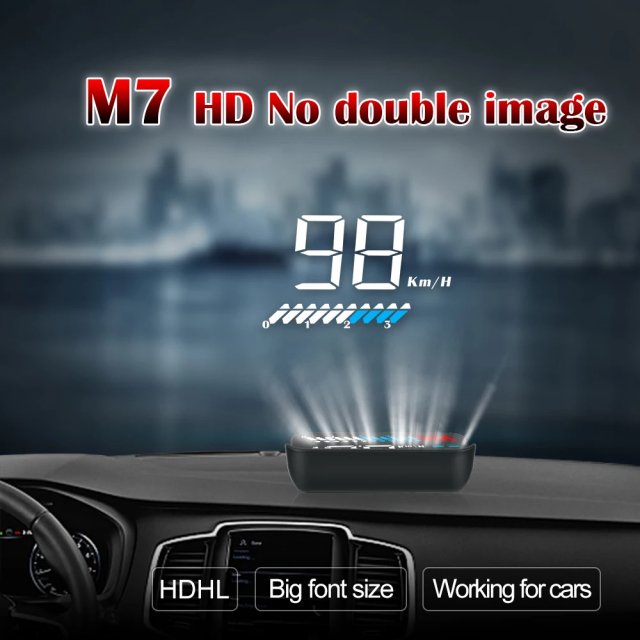 M7 GPS OBD2 HUD Head-Up Display - Image 3