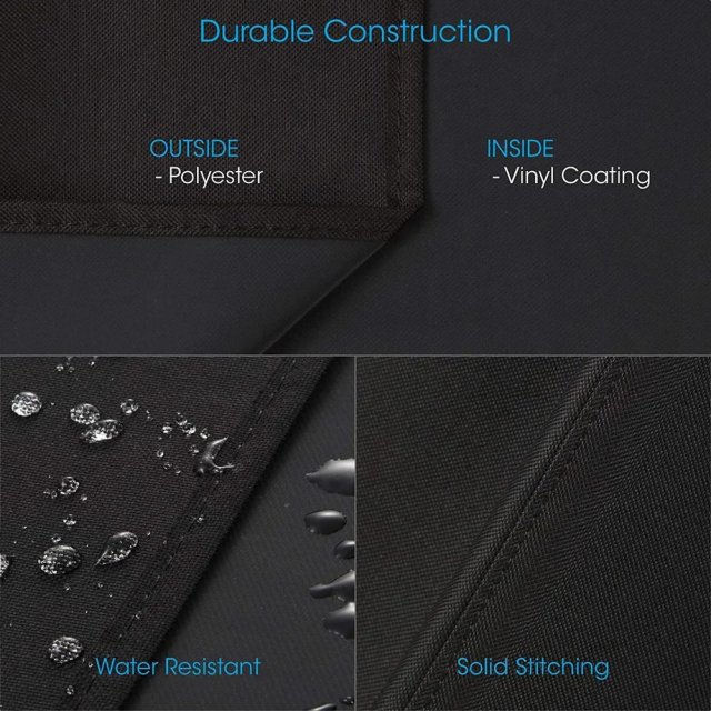Heavy Duty Waterproof BBQ Grill Cover for Outdoor Protection - Image 5