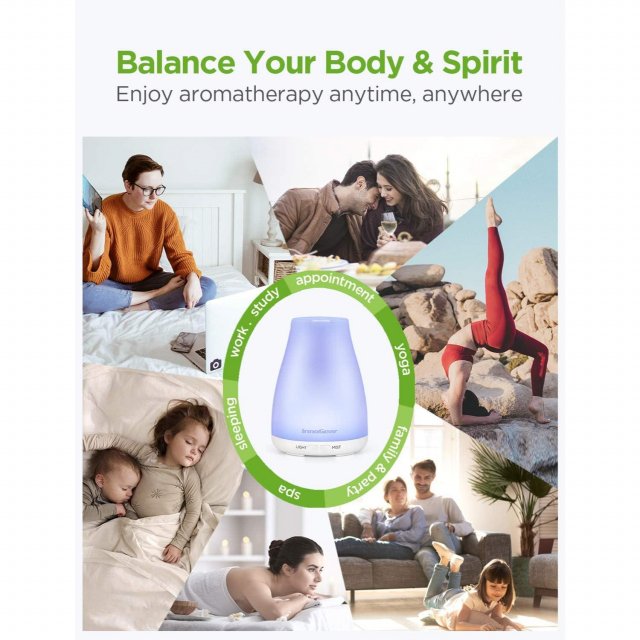 Mini Ultrasonic Aroma Diffuser & Essential Oil Air Purifier - Image 6