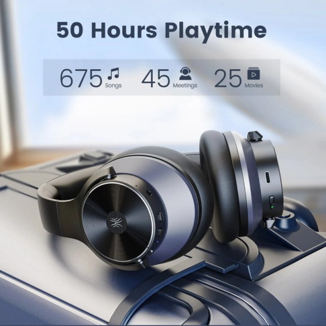 Wireless Bluetooth Over-Ear Headphones with Active Noise Cancelling and Hi-Res Audio - Image 4