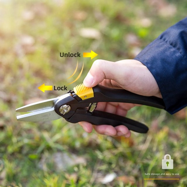 8-Inch Garden Pruning Shears - Image 4