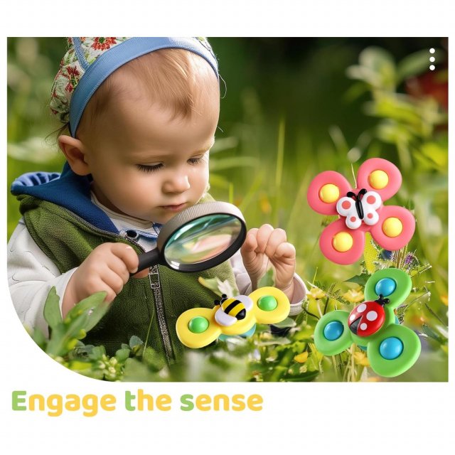 Baby Bath Spinner Toys - Image 4