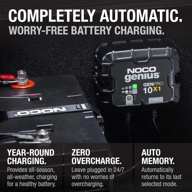 1-Bank 10A Smart Marine Battery Charger - Image 6