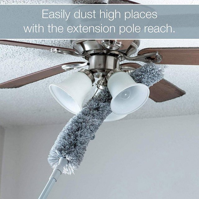 Extendable Microfiber Duster with Long Handle - Image 3
