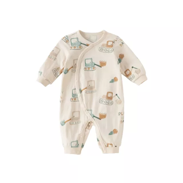 Baby Boys Casual Print Romper - Comfortable Cotton Jumpsuit 0-36M - Image 7
