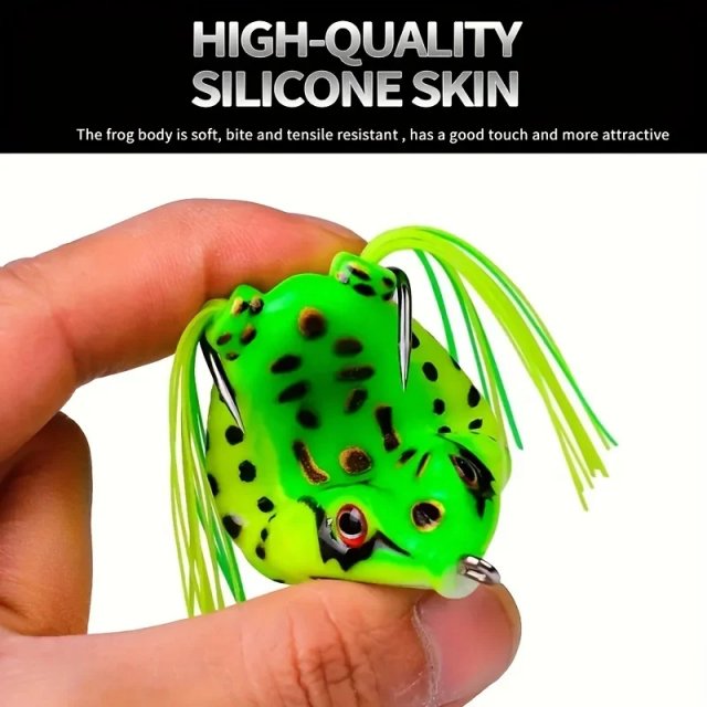 Topwater Frog Soft Lure Set - Image 3