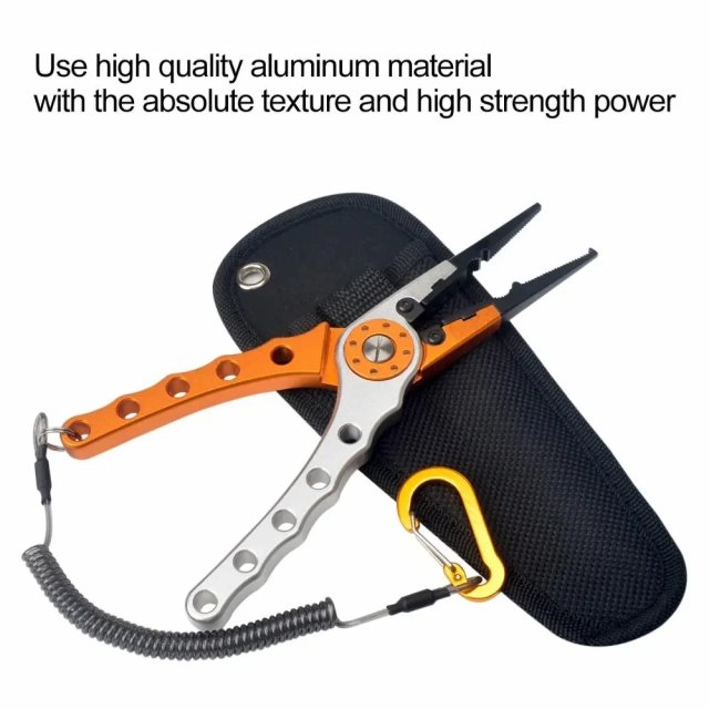 Multifunctional Fishing Pliers with Line Cutter and Hook Remover - Image 2