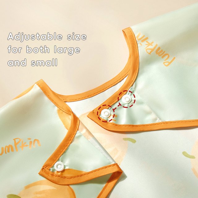 Waterproof Baby Bib with Food Pocket - Image 4