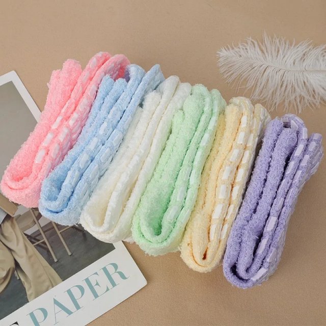 Cozy Coral Velvet Anti-Slip Indoor Socks for Women - Image 4