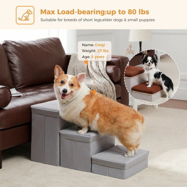 Foldable 2-in-1 Pet Stairs - Image 4