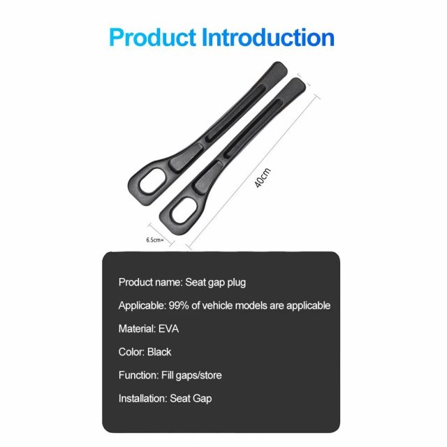 Universal Car Seat Gap Filler Strip - Image 6