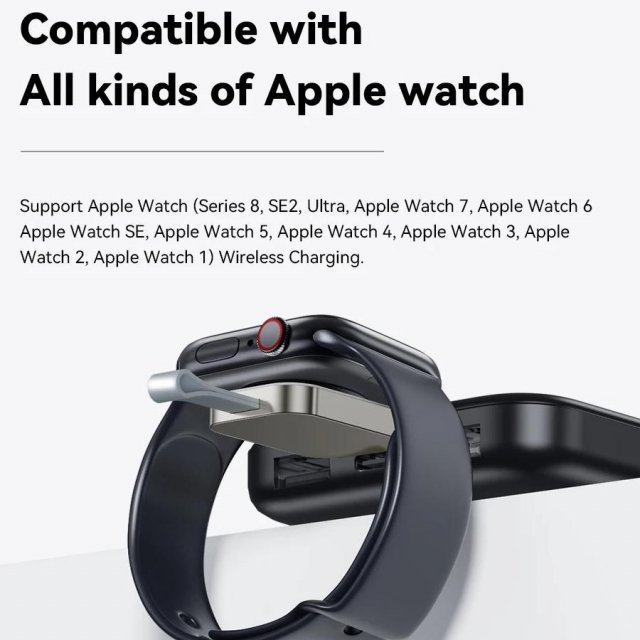 Portable Magnetic Wireless Charging Dock for Apple Watch Series 8-1 - Image 5