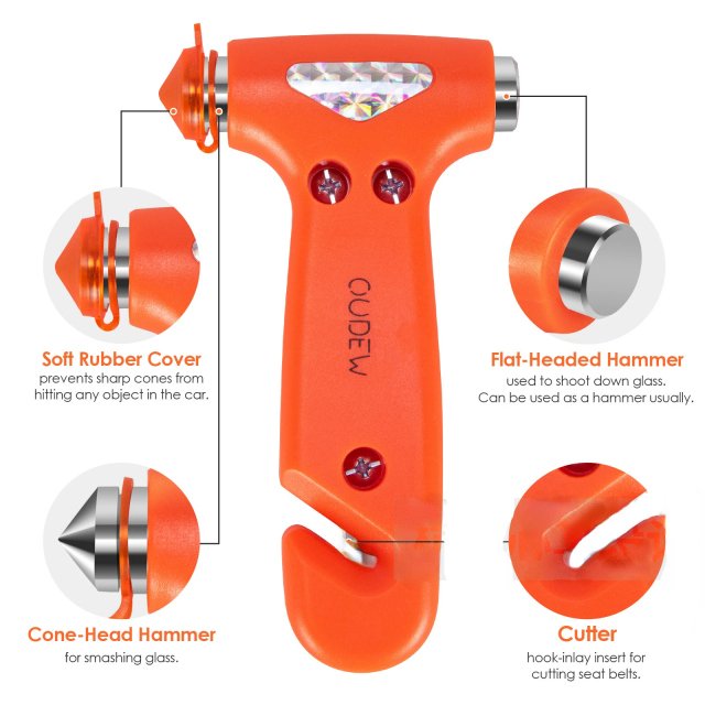 Car Safety Hammer and Seatbelt Cutter - Image 7