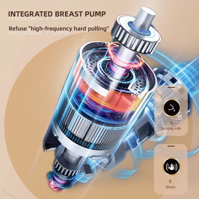 Portable Electric Breast Pump with 6oz Bottle - Image 6