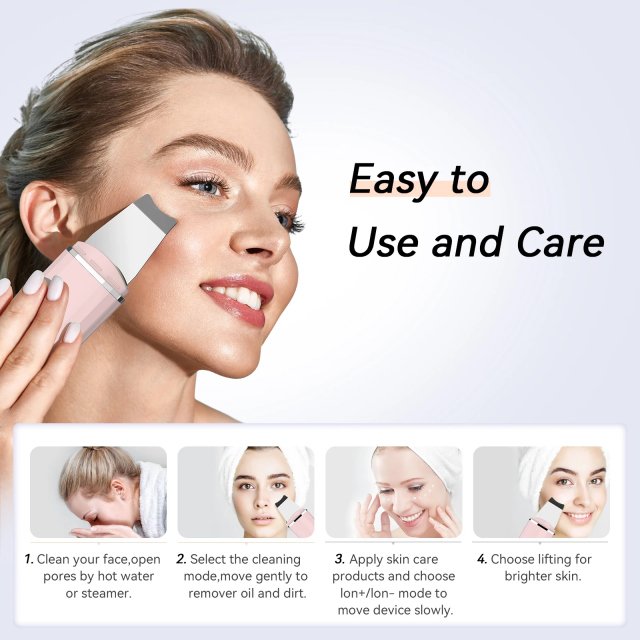 Ultrasonic Skin Scrubber & EMS Lifting Tool - Image 5