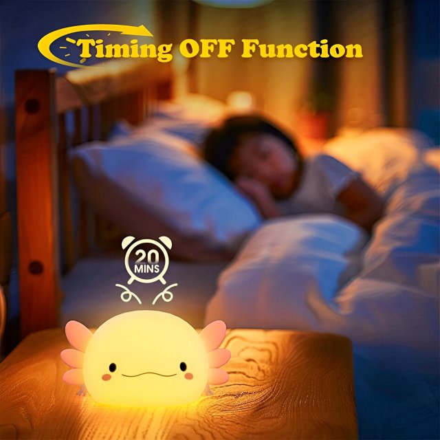 Cute Axolotl Night Light - Image 4