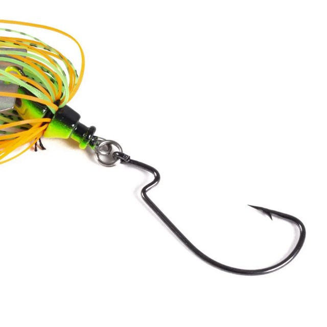 100mm 11g Metal Blade Fishing Lure with Rubber Skirt - Image 7