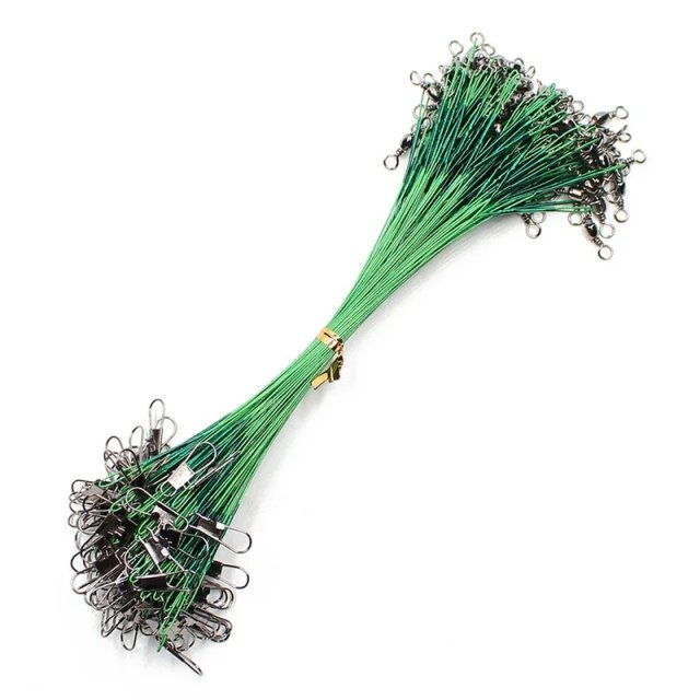 Aorace Anti-Bite Fishing Leader Steel Wire with Swivel - Image 4