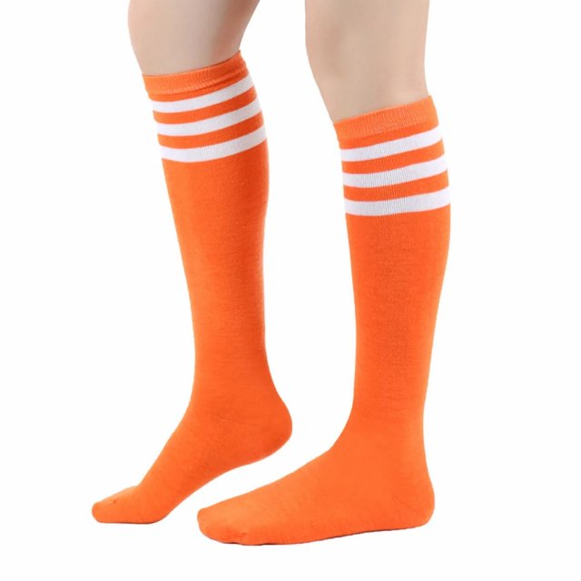 Striped Cotton Women’s Harajuku Style Calf Socks - Image 4
