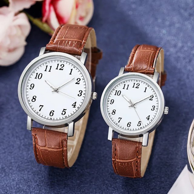 Luxury Couple Analog Watches - Image 3
