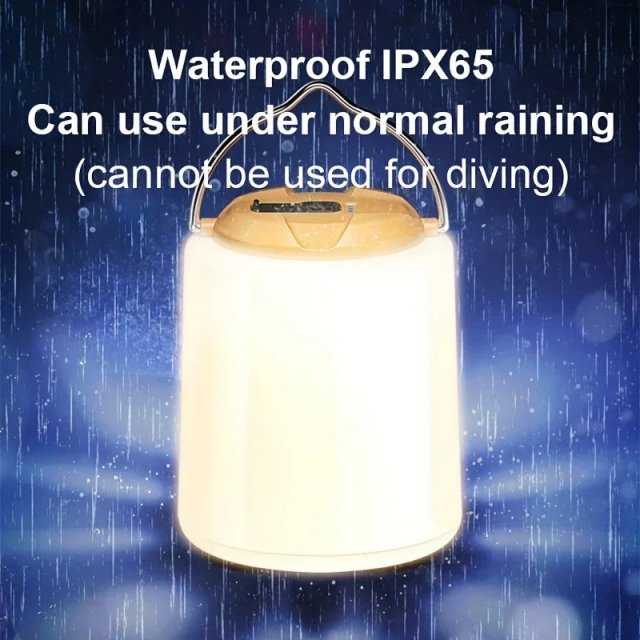 Rechargeable LED Camping Lantern with Hook - Image 6