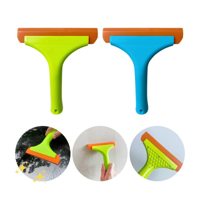 Flexible Silicone Squeegee with Long Handle - Image 5