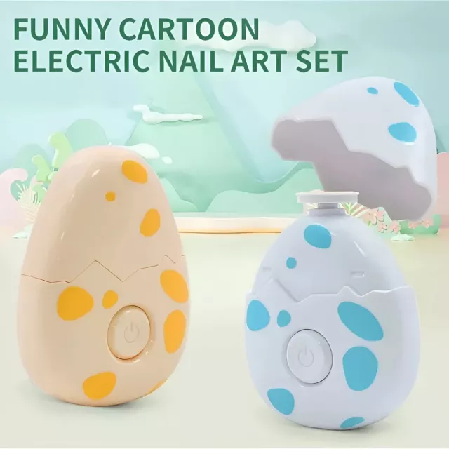 Dinosaur Egg Electric Baby Nail Sharpener - Image 3