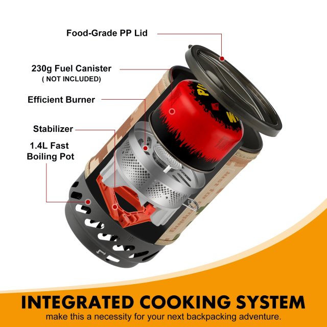 Portable Backpacking Stove - Image 3