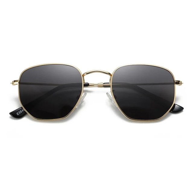Hexagon Polarized Vintage Sunglasses for Men & Women - Image 4