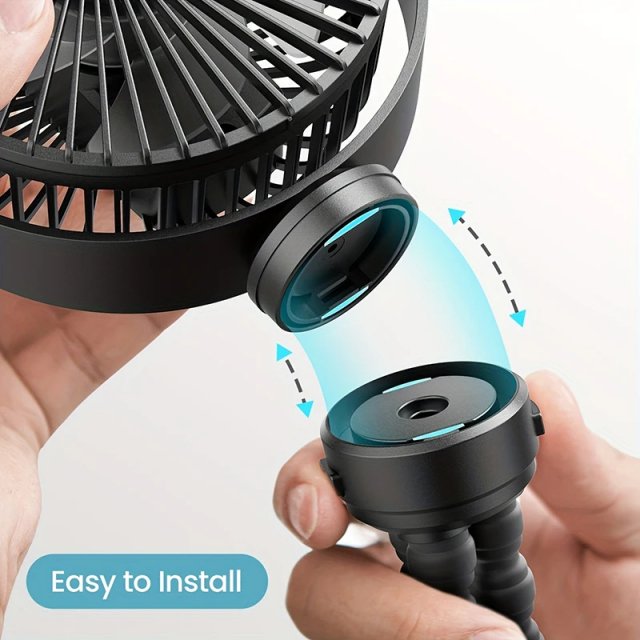 Mini Portable Stroller Fan - Image 4