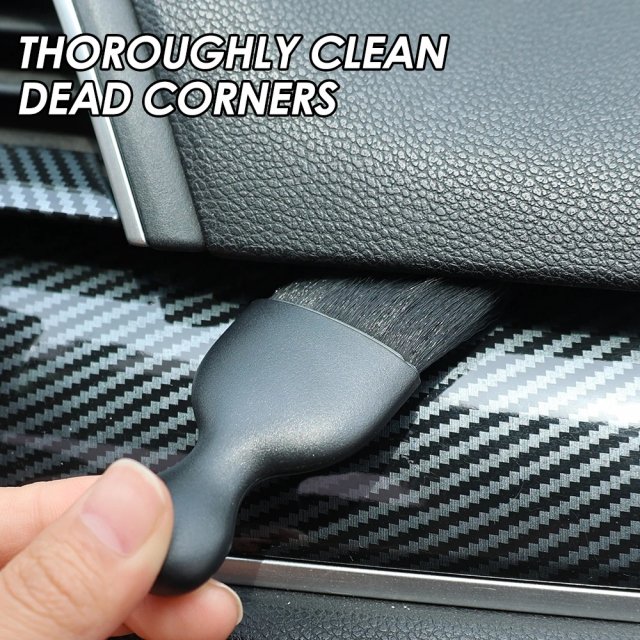 2Pcs Car Detailing Brush Set - Image 2
