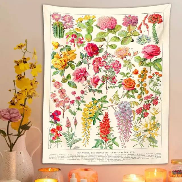 Mushroom Tapestry Wall Hanging - Image 6