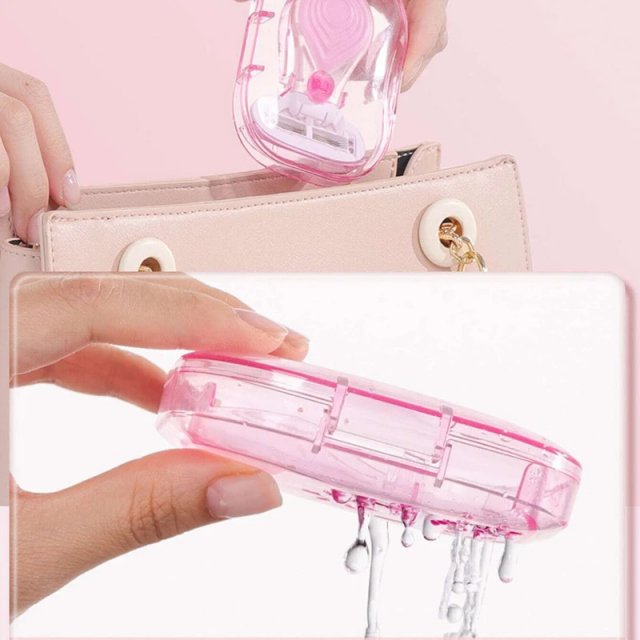 Portable Women’s Facial Hair Remover Razor with Aloe Vera Strip - Image 5