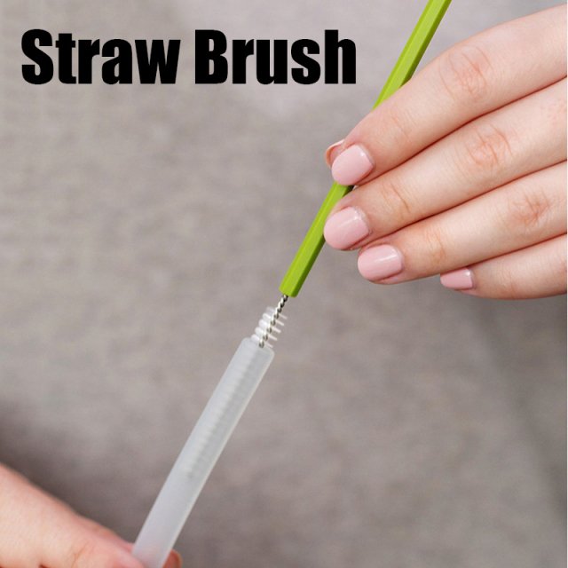 Bottle Cleaning Brush Set with Drying Rack - Image 4