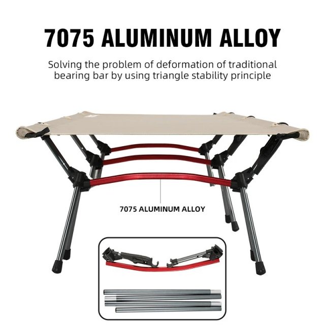 Portable Folding Camping Cot for Adults and Kids - Image 2