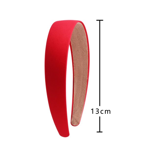 Elegant 3CM Wide Satin Headbands - Image 6
