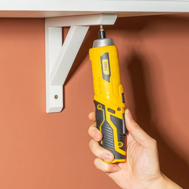 3.6V Cordless Electric Screwdriver with Rechargeable Battery, LED Light & 4-Speed Control - Image 4