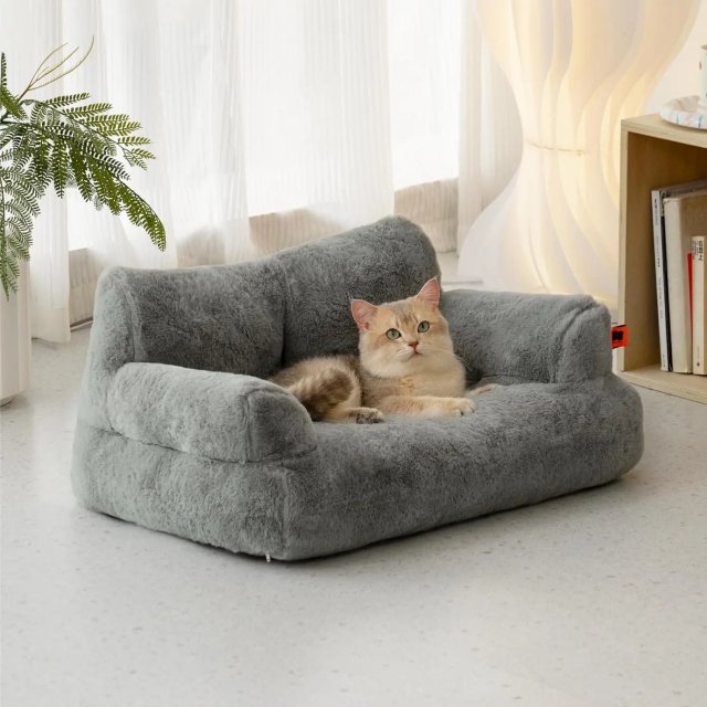 Washable Soft Pet Bed for Cats and Small Dogs - Image 2