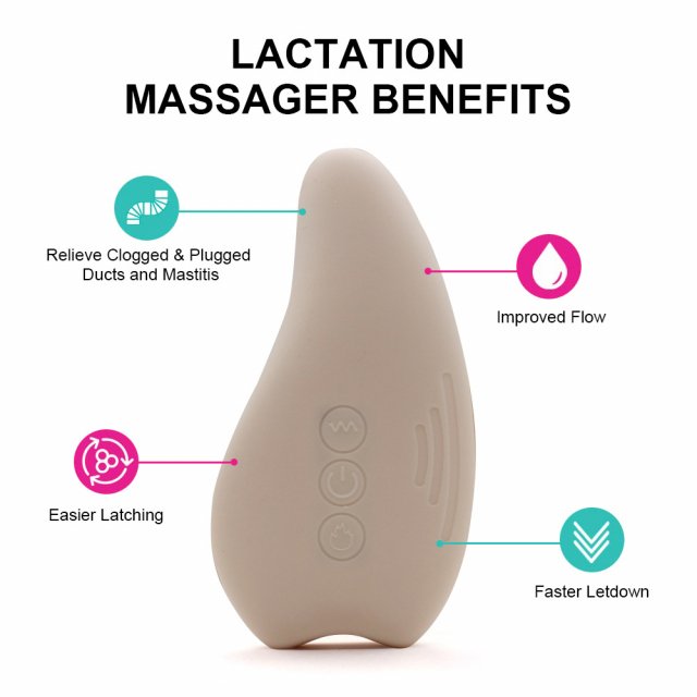 Warming Lactation Massager with Heat & Vibration - Image 4