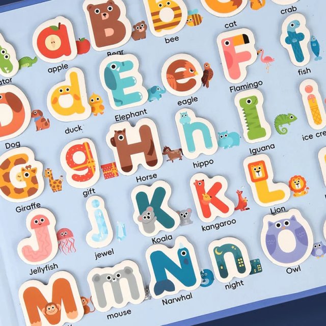 78pcs Magnetic Alphabet Letters - Image 3