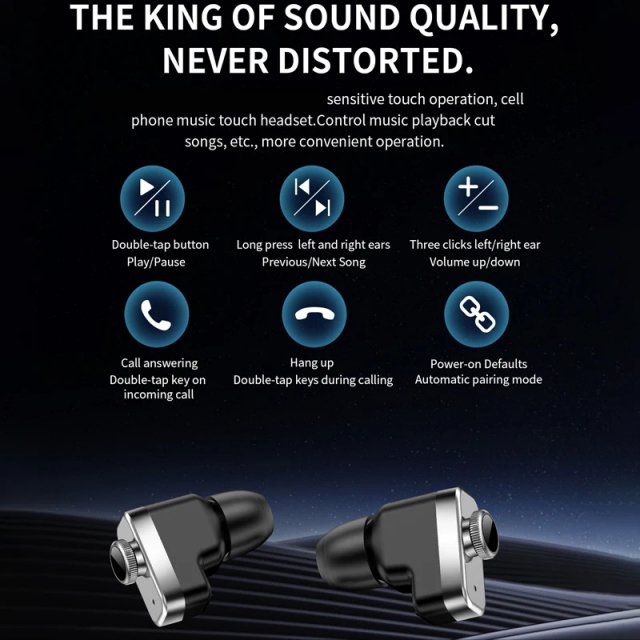 Smart Watch with Bluetooth Earbuds, 9D Sound, Health & Fitness Tracker for Men and Women - Image 7