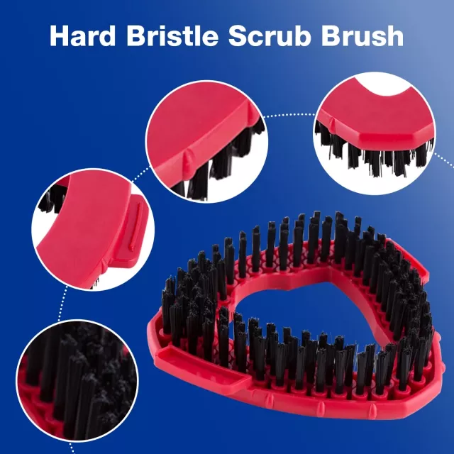 Mop Head Replacement Set with Scrub Brush and Base - Image 4