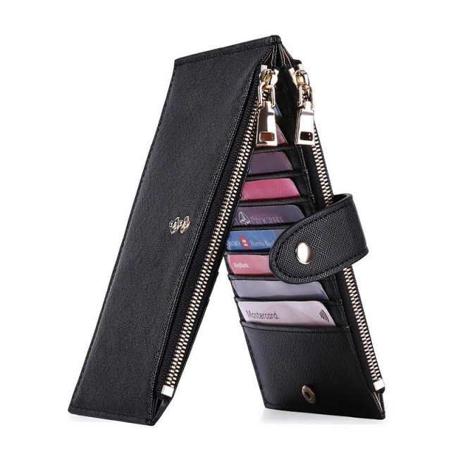 Blocking Multi-Function Zipper Wallet – Anti-Theft, Long Organizer - Image 6