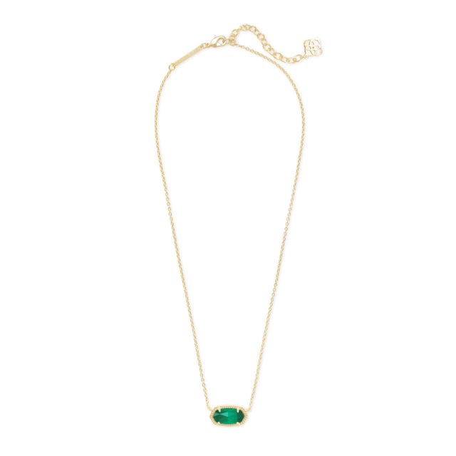Elegant Gold-Plated Crystal Pendant Necklace - Image 6