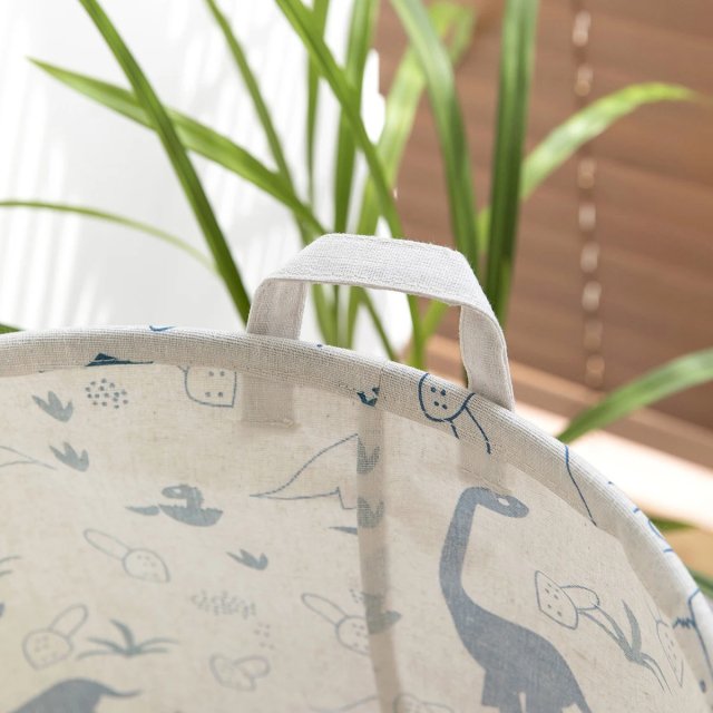 Foldable Cartoon Laundry Basket - Canvas Storage Organizer - Image 7