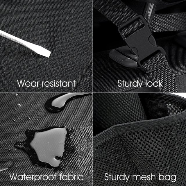 Waterproof Car Trunk Storage Bag with Multiple Pockets - Image 4
