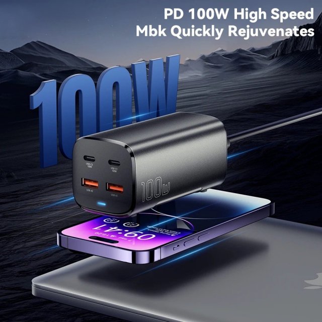100W USB-C GaN Desktop Fast Charger - Image 4