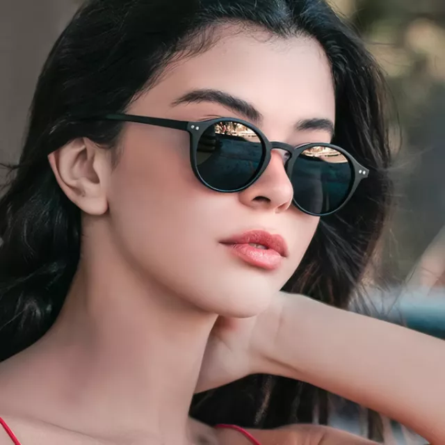 Retro Round Polarized Sunglasses for Men & Women - Image 3
