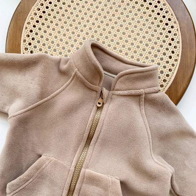 Soft Fleece Baby Romper - Image 5